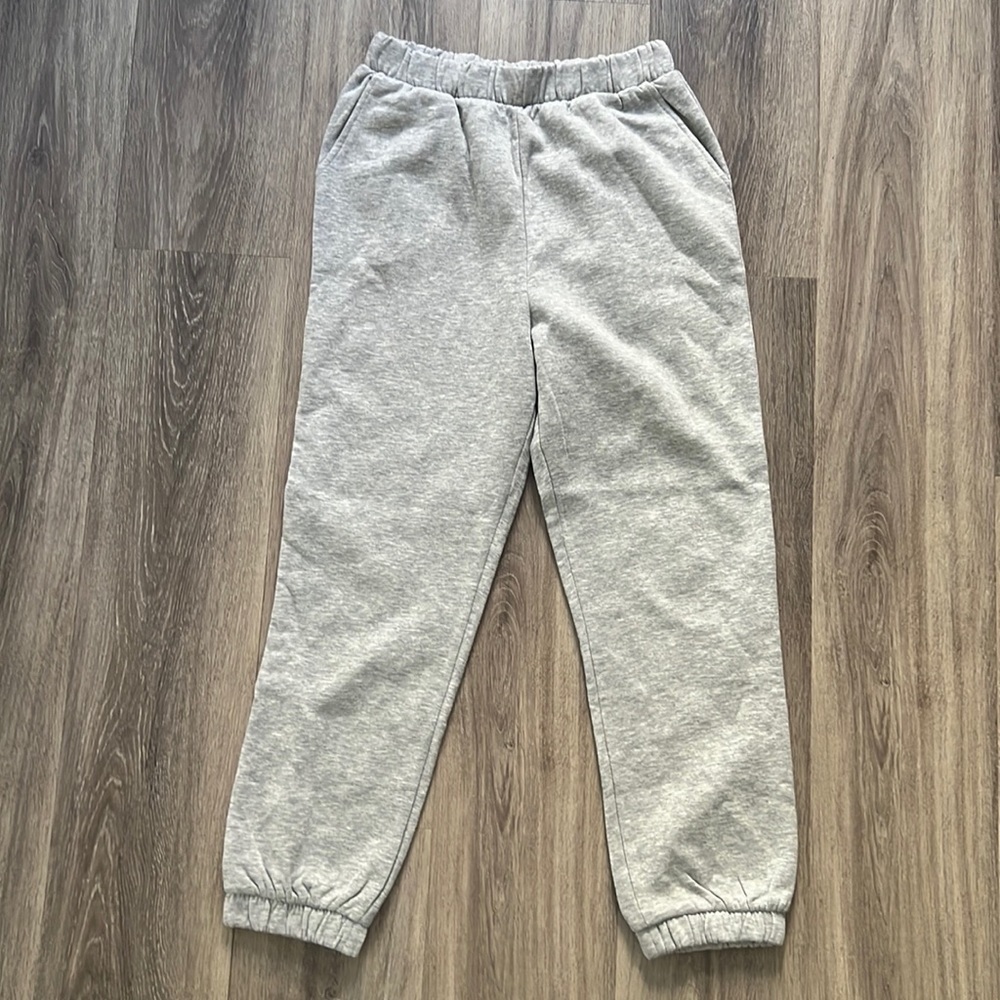 Zara Gray Womens Casual Confy Joggers Medium